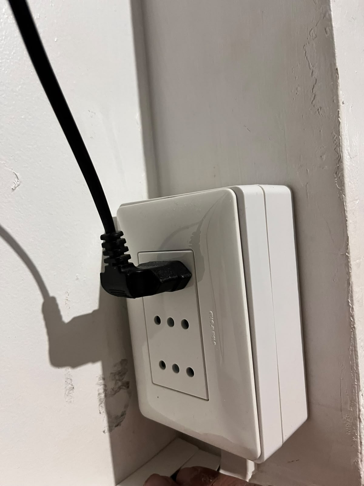Instalación de enchufes